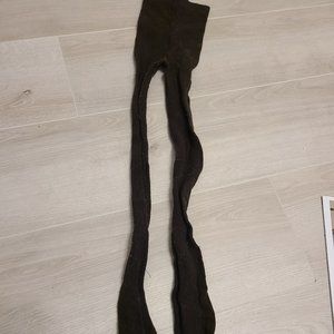 Textured sweater-like leggings